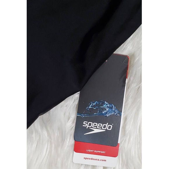 NWT Speedo Pro Black Full Coverage - Size 10 - Picture 5 of 6